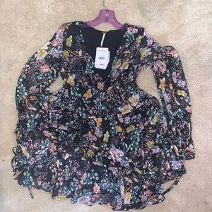 Free people never worn dress with Tags